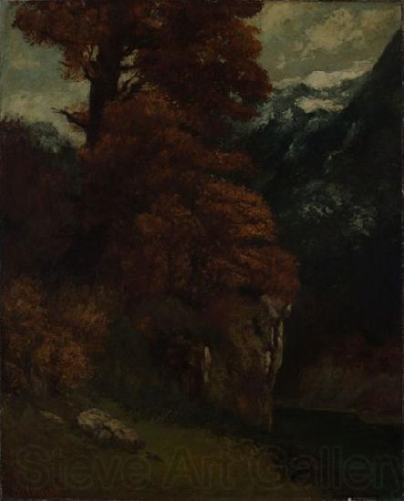 Gustave Courbet The Glen at Ornans
